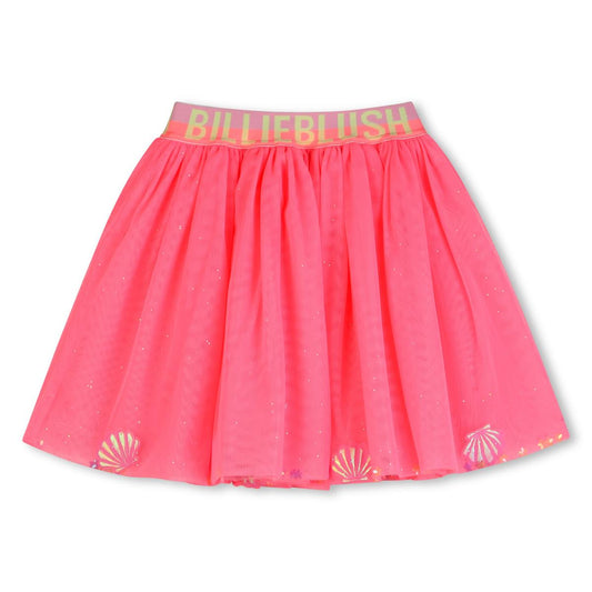 Billieblush - Neonroze glittertule petticoat