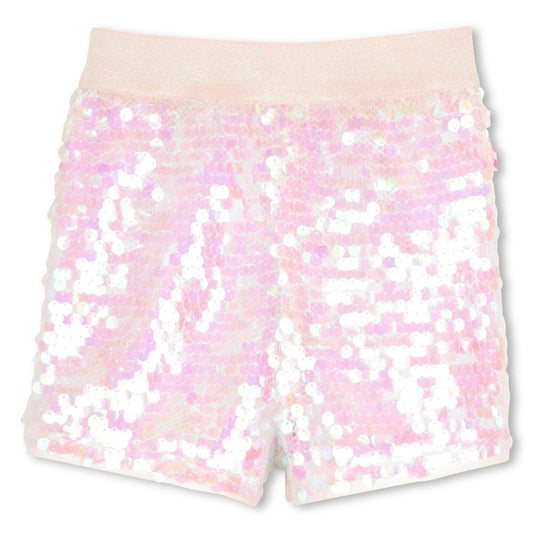 Billieblush - Pearly sequin shorts