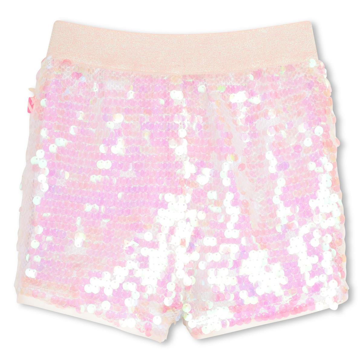 Billieblush - Pearly sequin shorts
