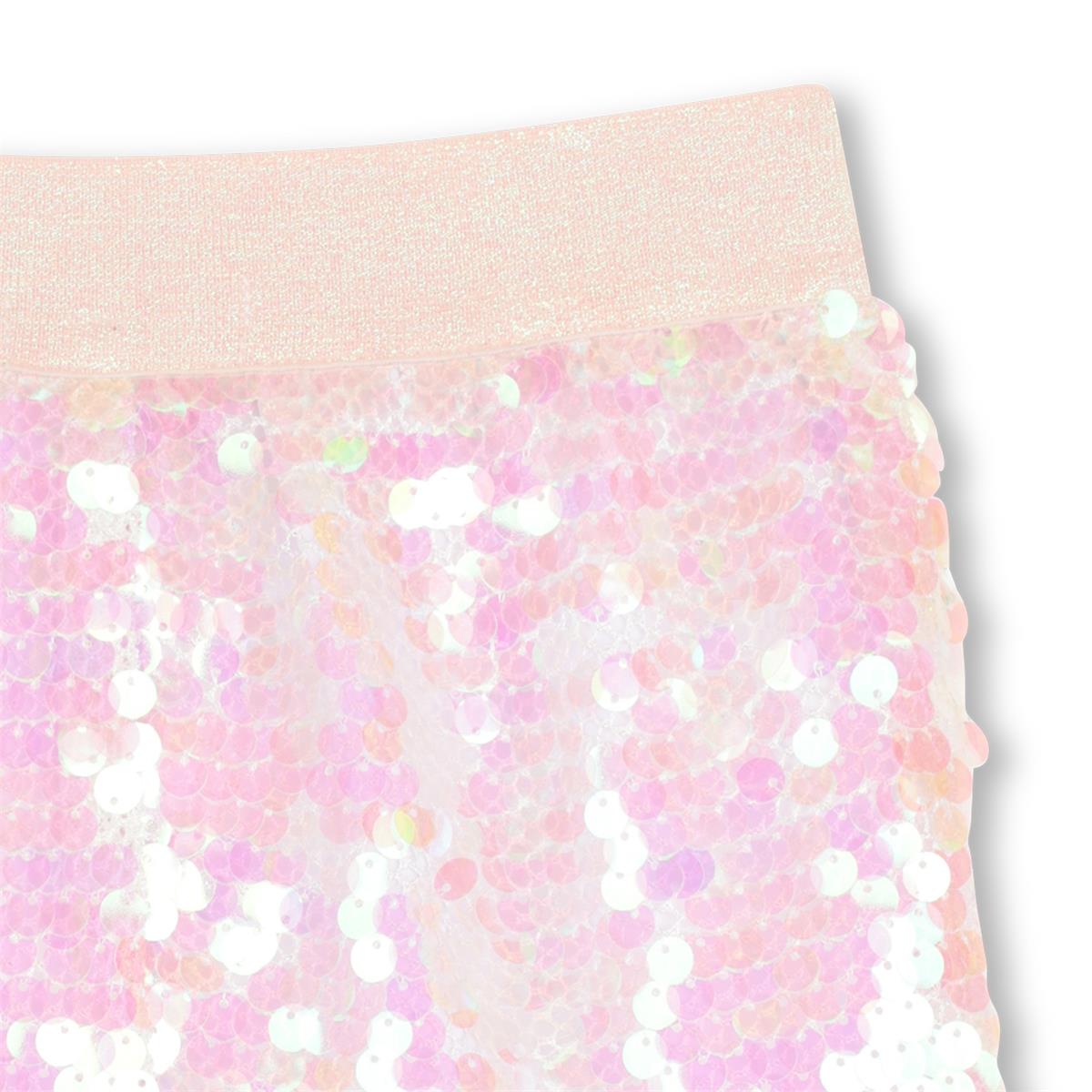 Billieblush - Pearly sequin shorts