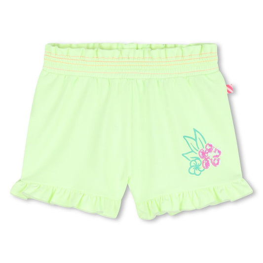 Billieblush - Citroengroene fleeceshort