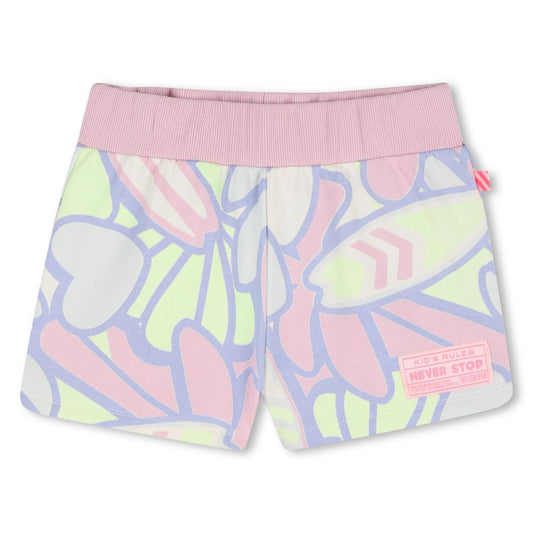 Billieblush - Lemon green surf print shorts