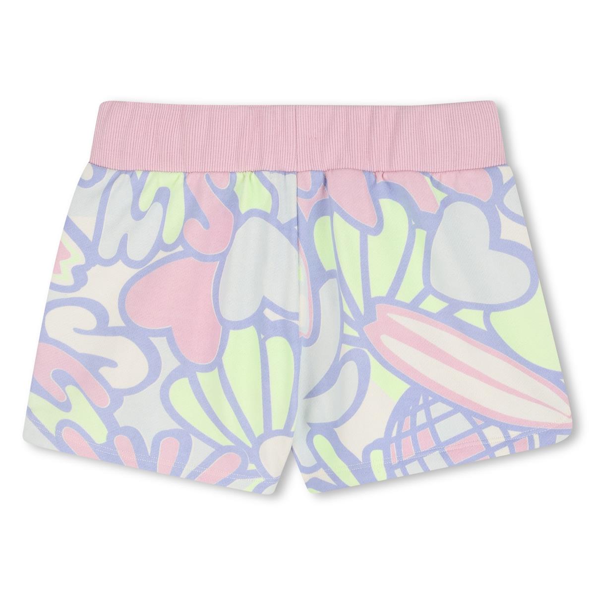 Billieblush - Lemon green surf print shorts
