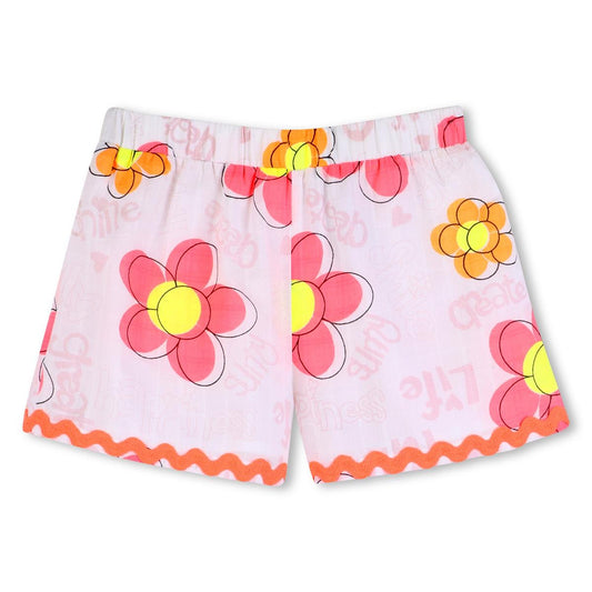 Billieblush - Witte bloemenshort