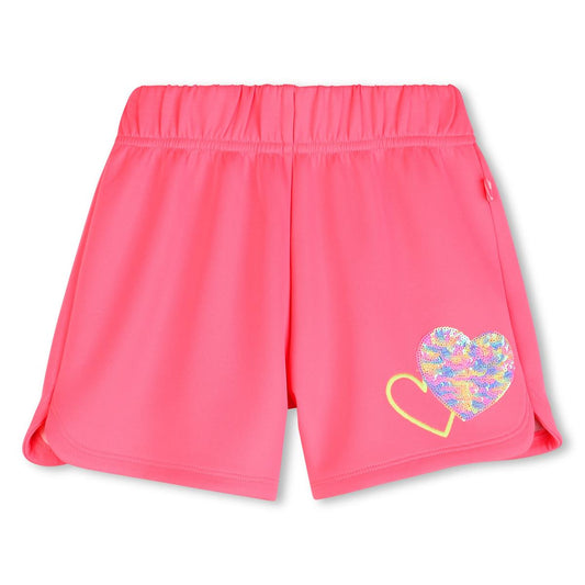 Billieblush neon pink fleece shorts