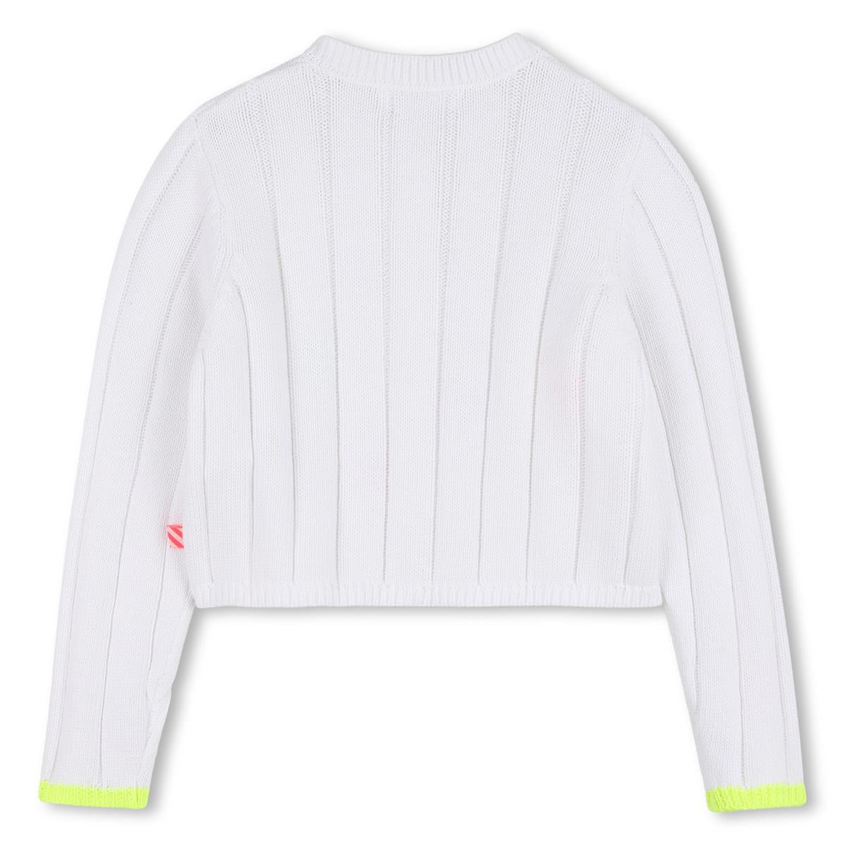 Billieblush - Cardigan en tricot ba,c & broderie