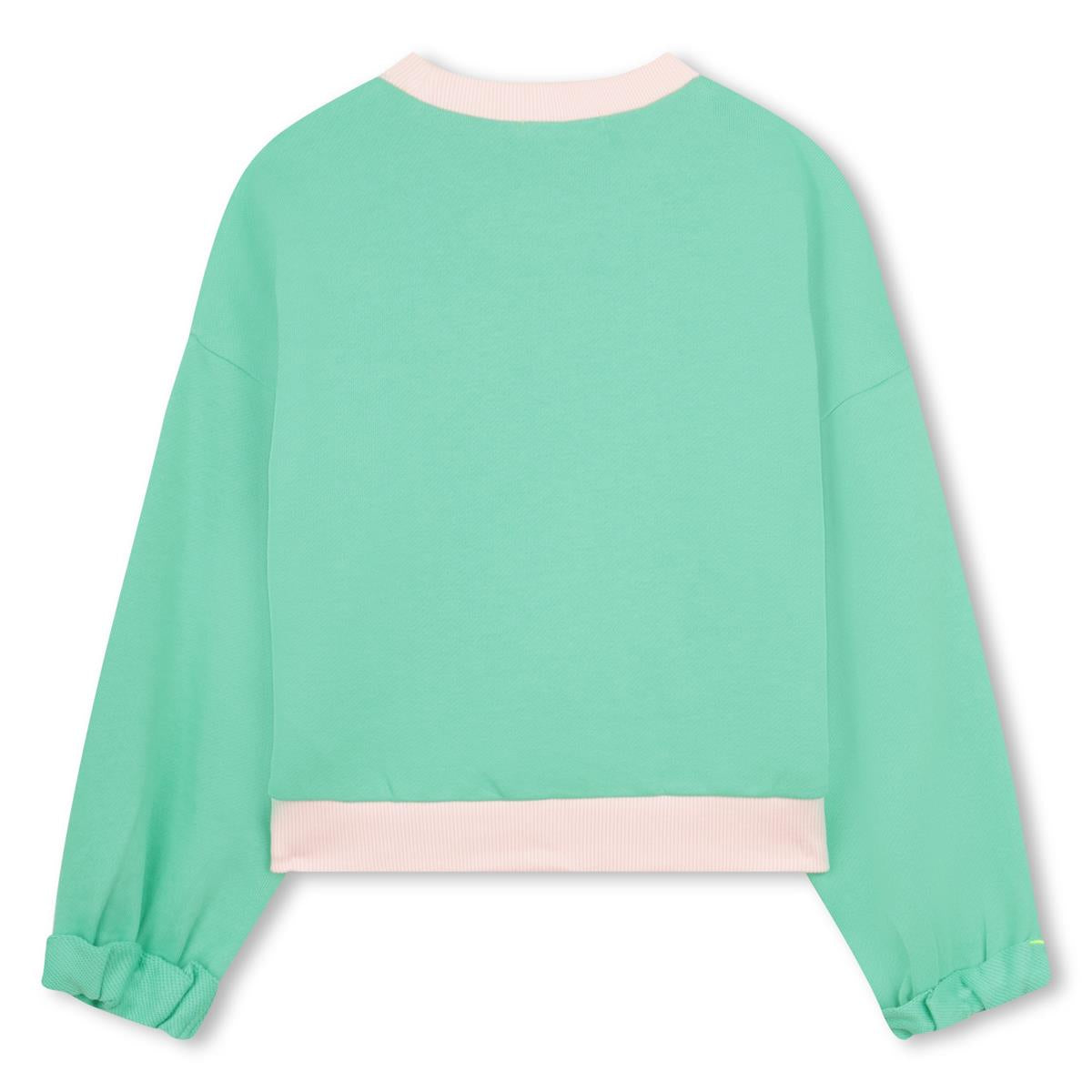 Billieblush - Discord groen "I know" sweatshirt