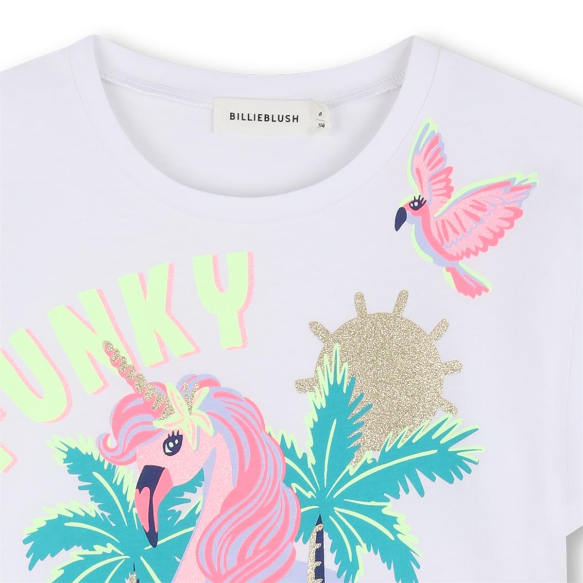 Billieblush - t-shirt blanc "Funky"