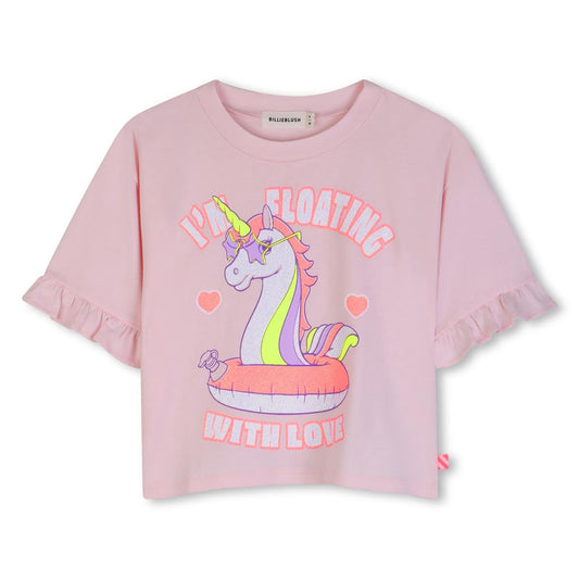 Billieblush - Babyroze "I'm floating" T-shirt