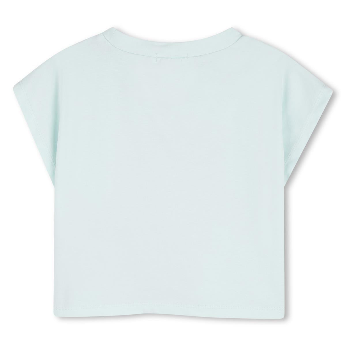 Billieblush - Camiseta verde empolvado 'Holidays'