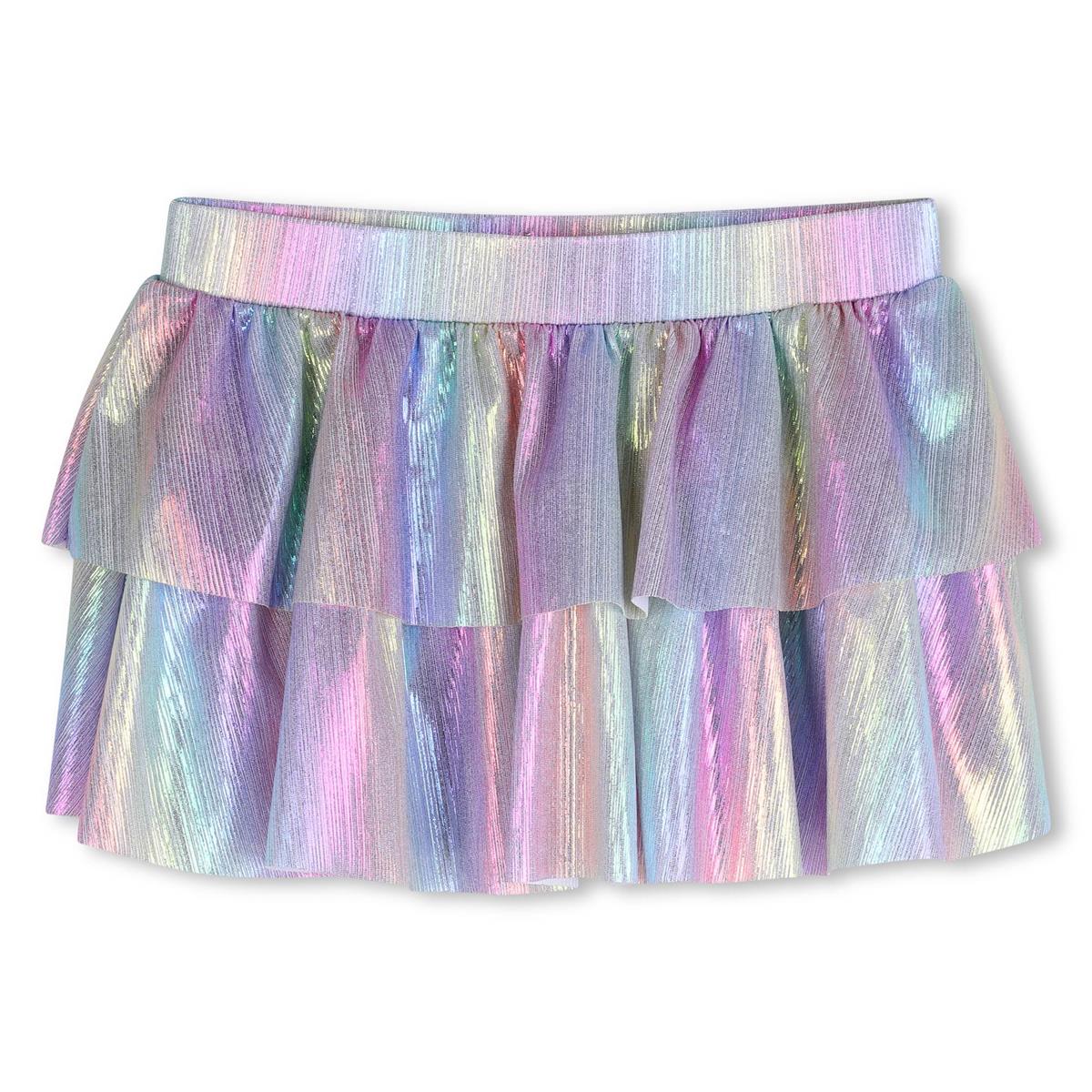 Billieblush - Shiny ruffled swim skirt