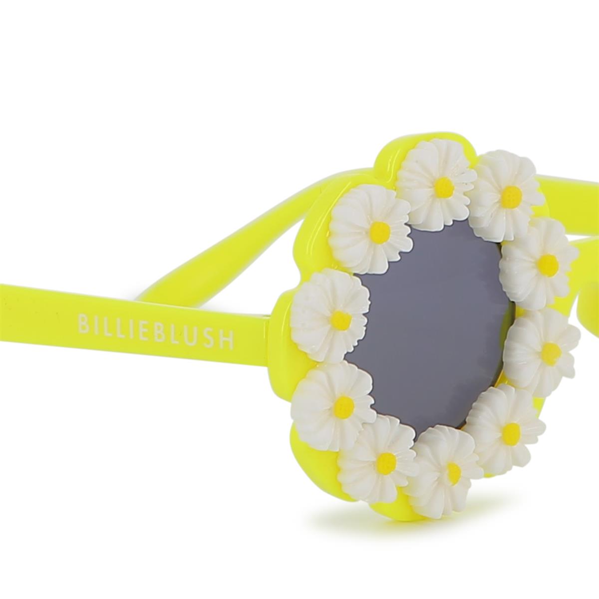 Billieblush - Neongele zonnebril met bloemen U22112_599