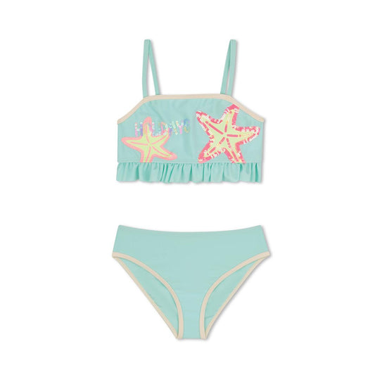 Billieblush - Bikini lagon avec volants & sequins