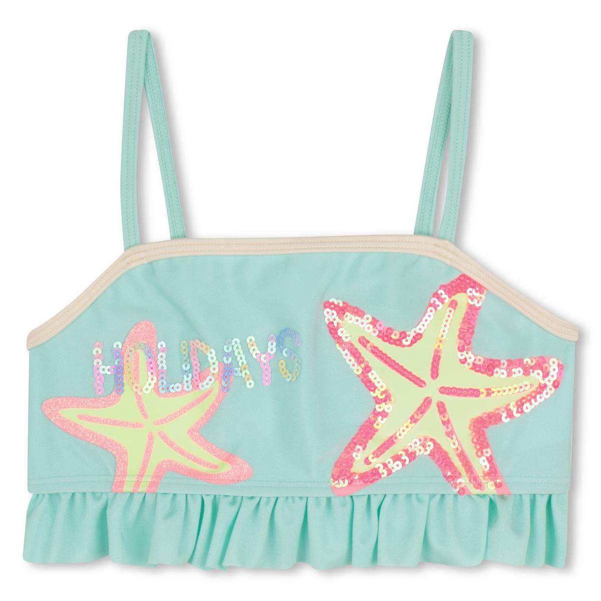 Billieblush - Bikini lagon avec volants & sequins