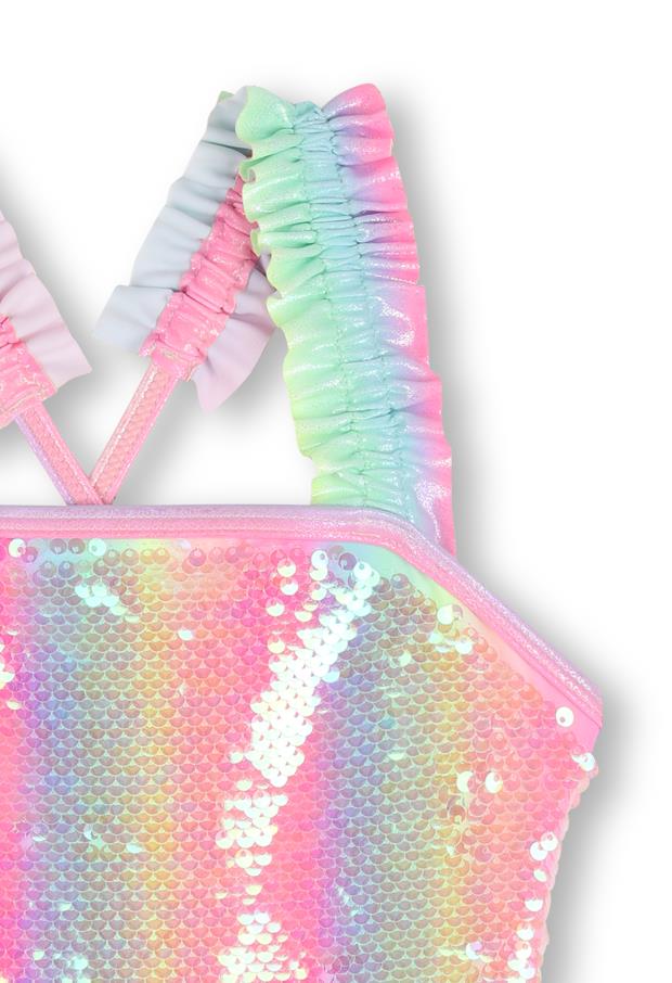Billieblush - Maillot de bain multico en sequins