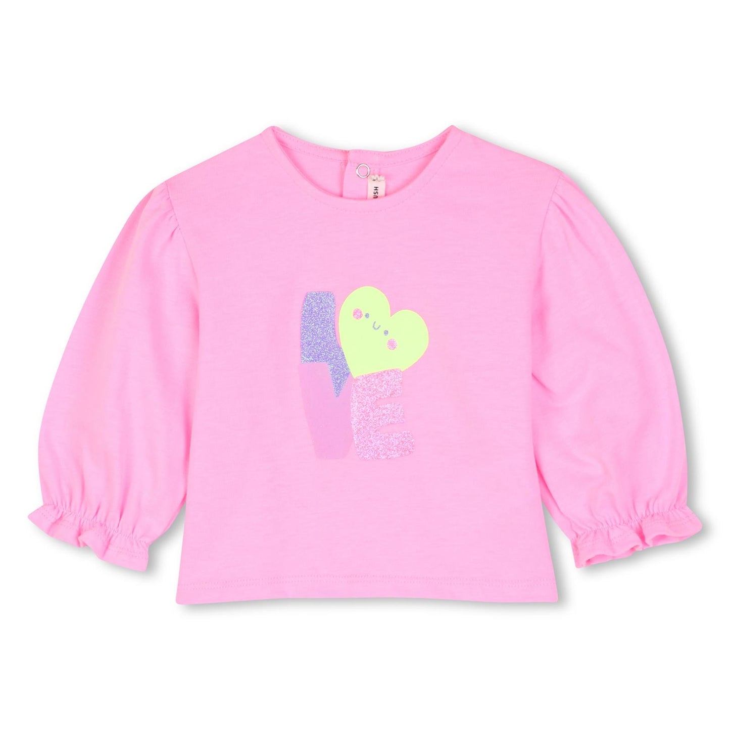 Billieblush - T-shirt rose LOVE
