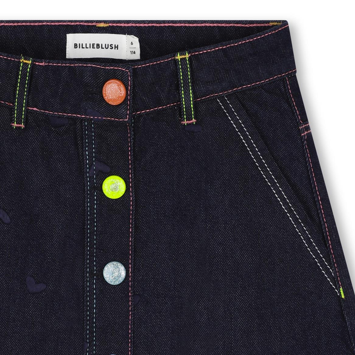 Billieblush - Jupe en denim brut