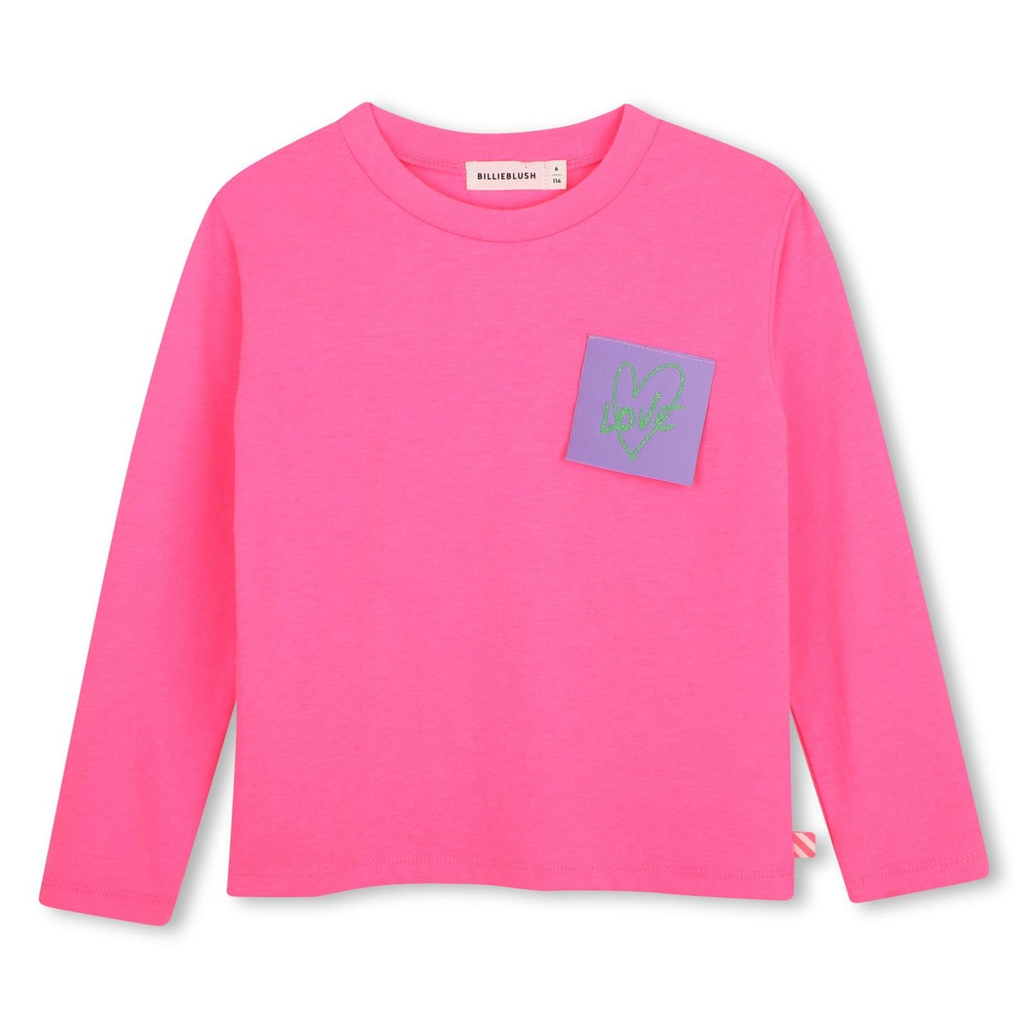 Billieblush - T-shirt fuchsia backprint