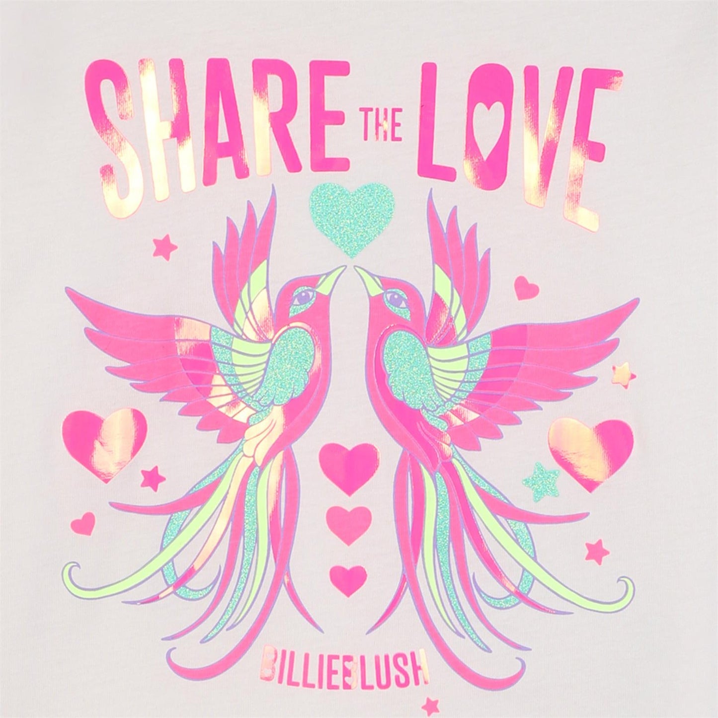 Billieblush - T-shirt colibri "share the love"