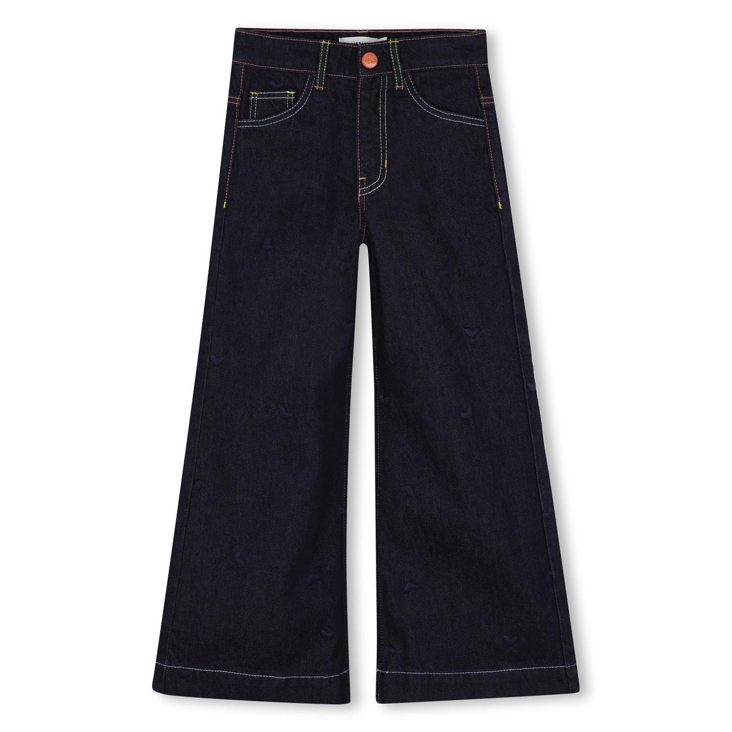 Billieblush - Jeans large denim brut