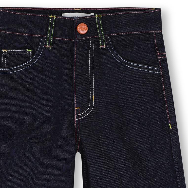 Billieblush - Jeans large denim brut