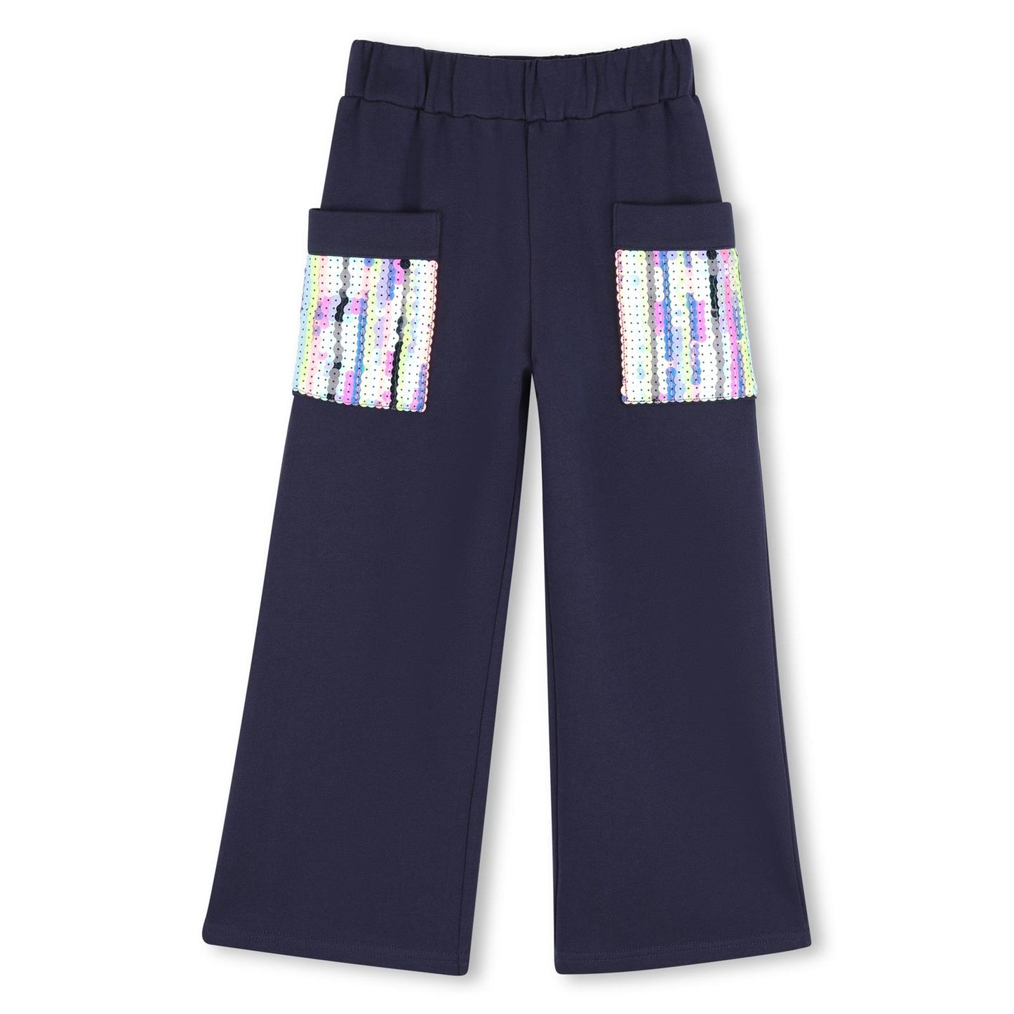 Billieblush - Pantalon de jogging navy & poches sequin