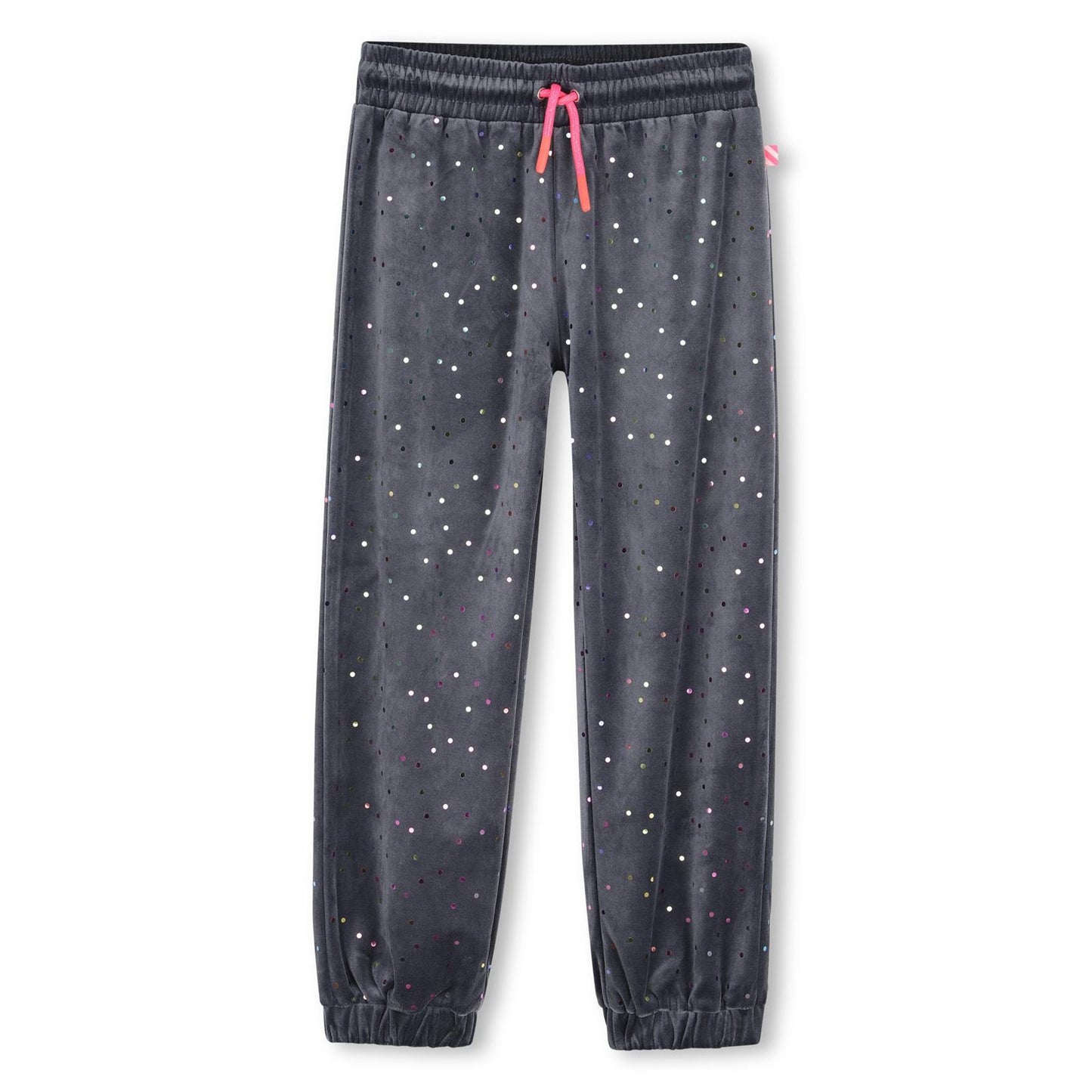 Billieblush - Pantalon de jogging gris en velours