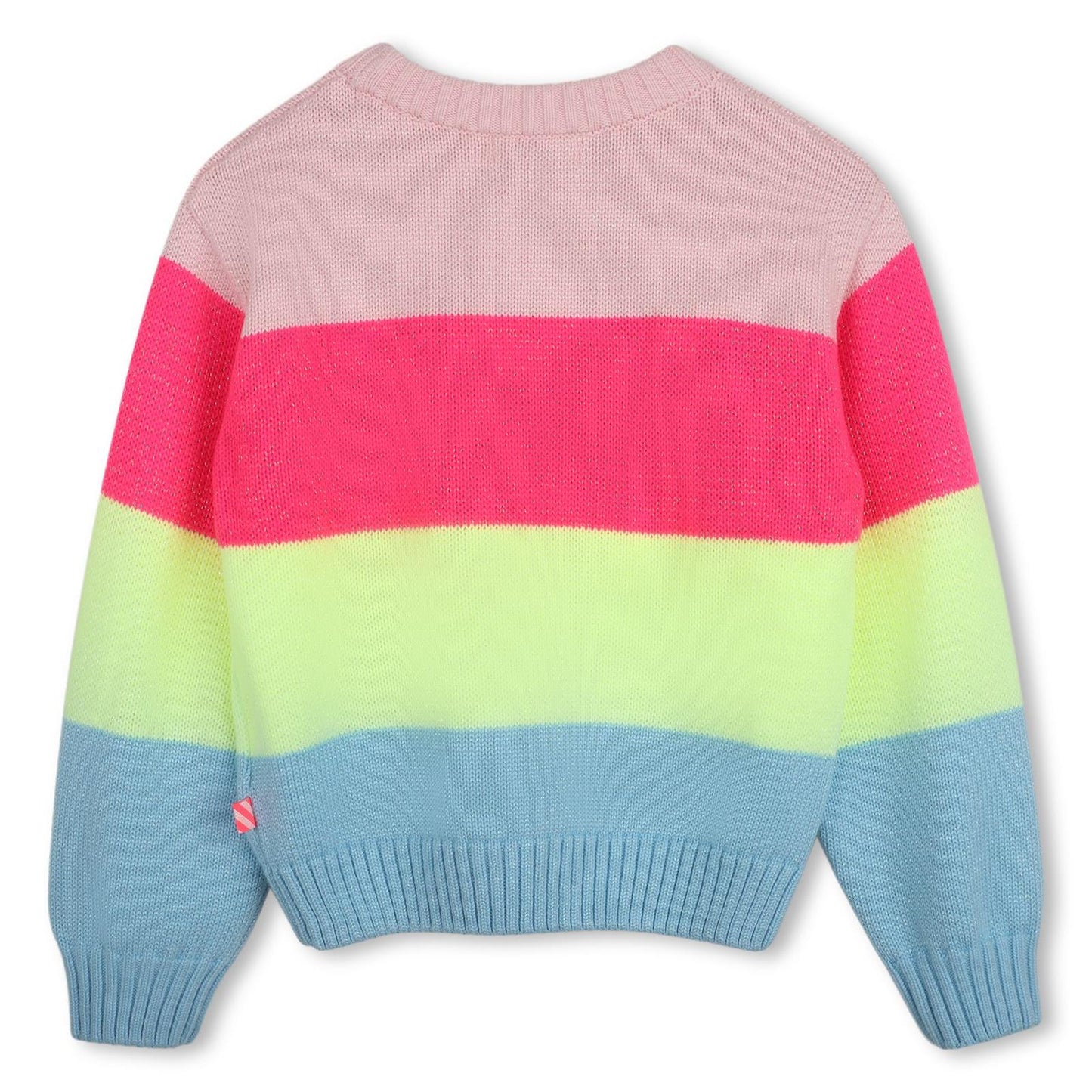 Billieblush - Pull en tricot rayé avec sequins