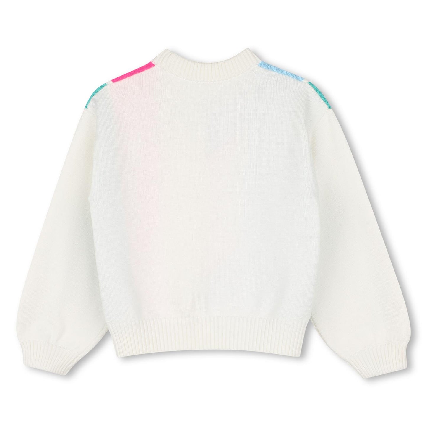 Billieblush - Pull en tricot rayé & coeur