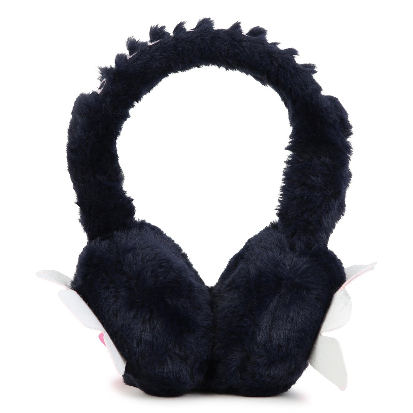 Billieblush - Cache-oreilles en polaire navy FLOWER