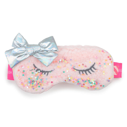 Billieblush - Masque de sommeil en polaire rose