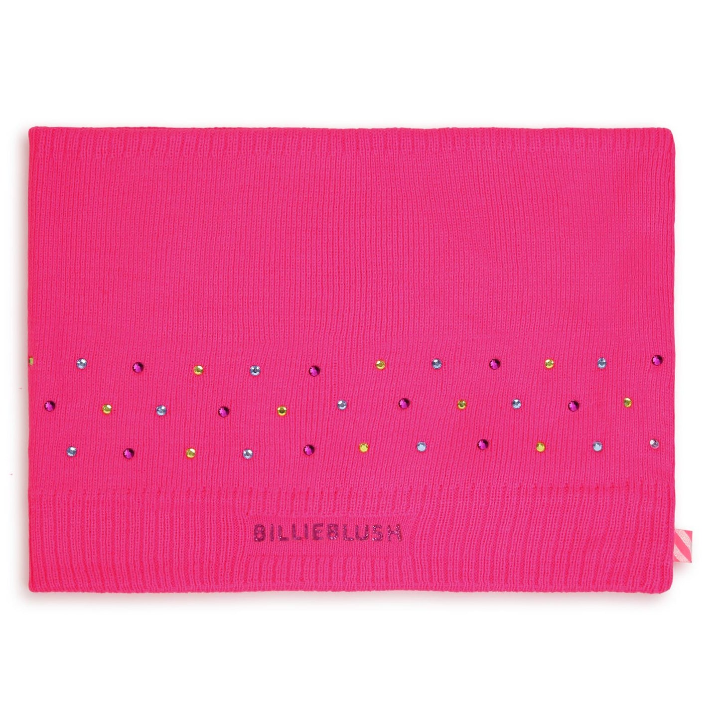 Billieblush - Snood fuchsia avec strass