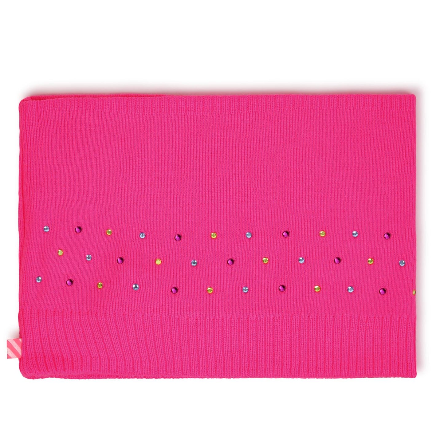 Billieblush - Snood fuchsia avec strass