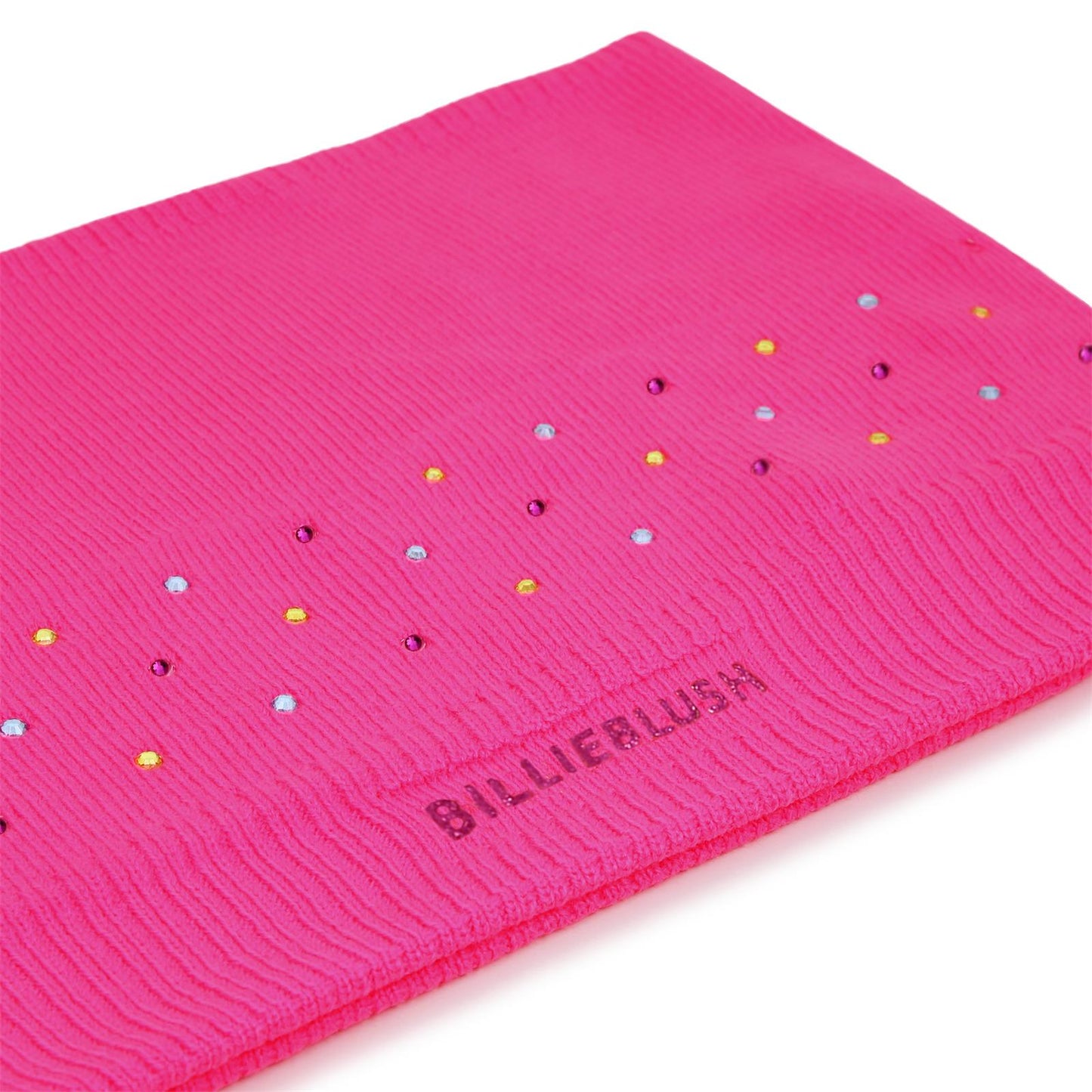 Billieblush - Snood fuchsia avec strass