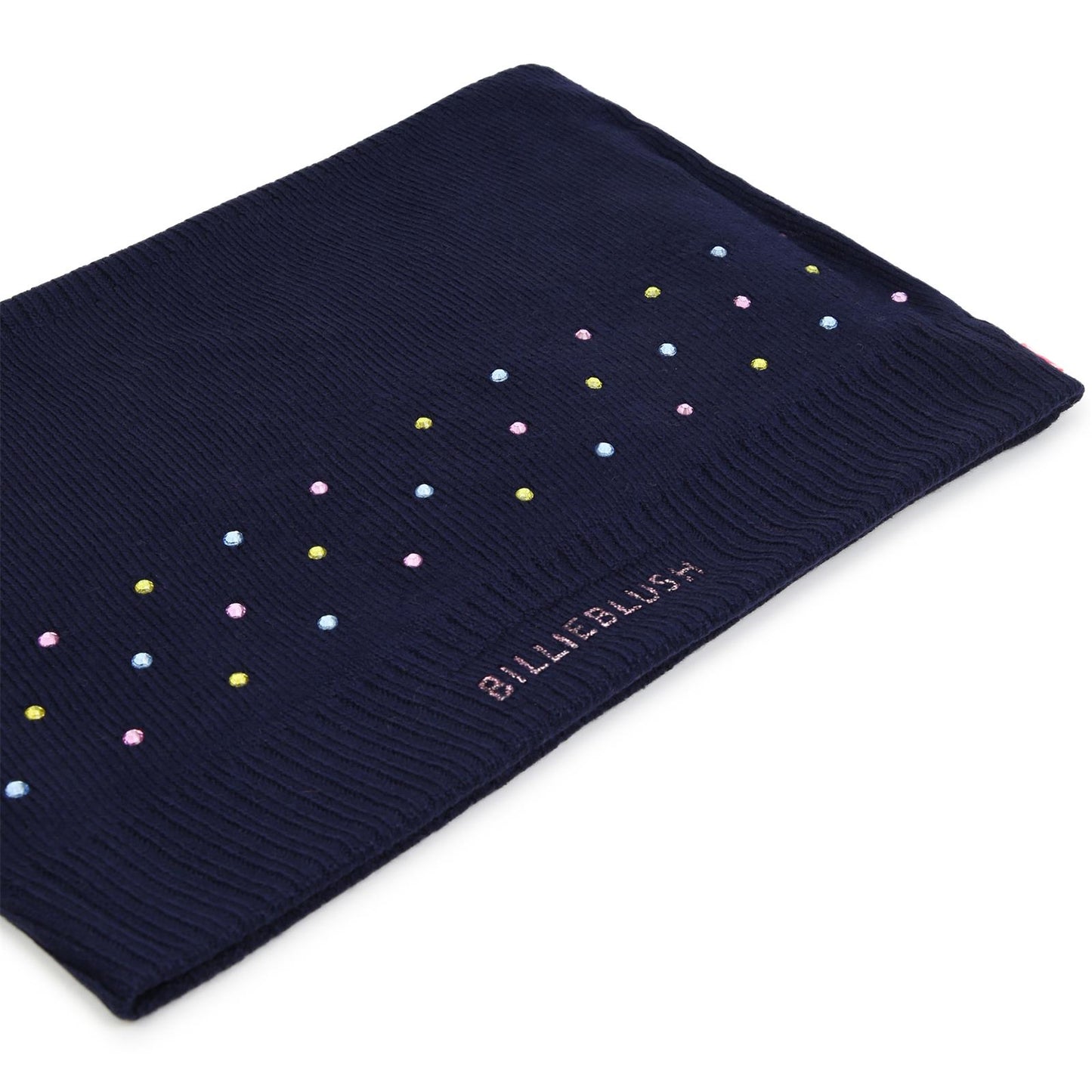 Billieblush - Snood navy avec strass