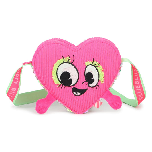 Billieblush - Sac à main en velours COEUR