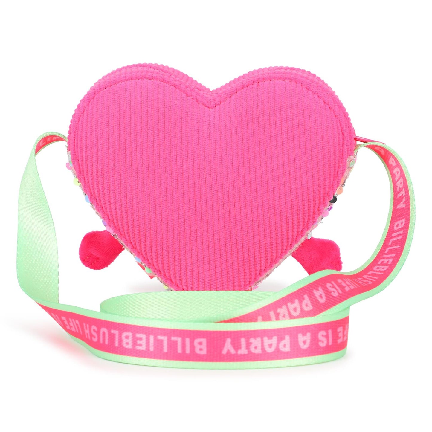 Billieblush - Sac à main en velours COEUR