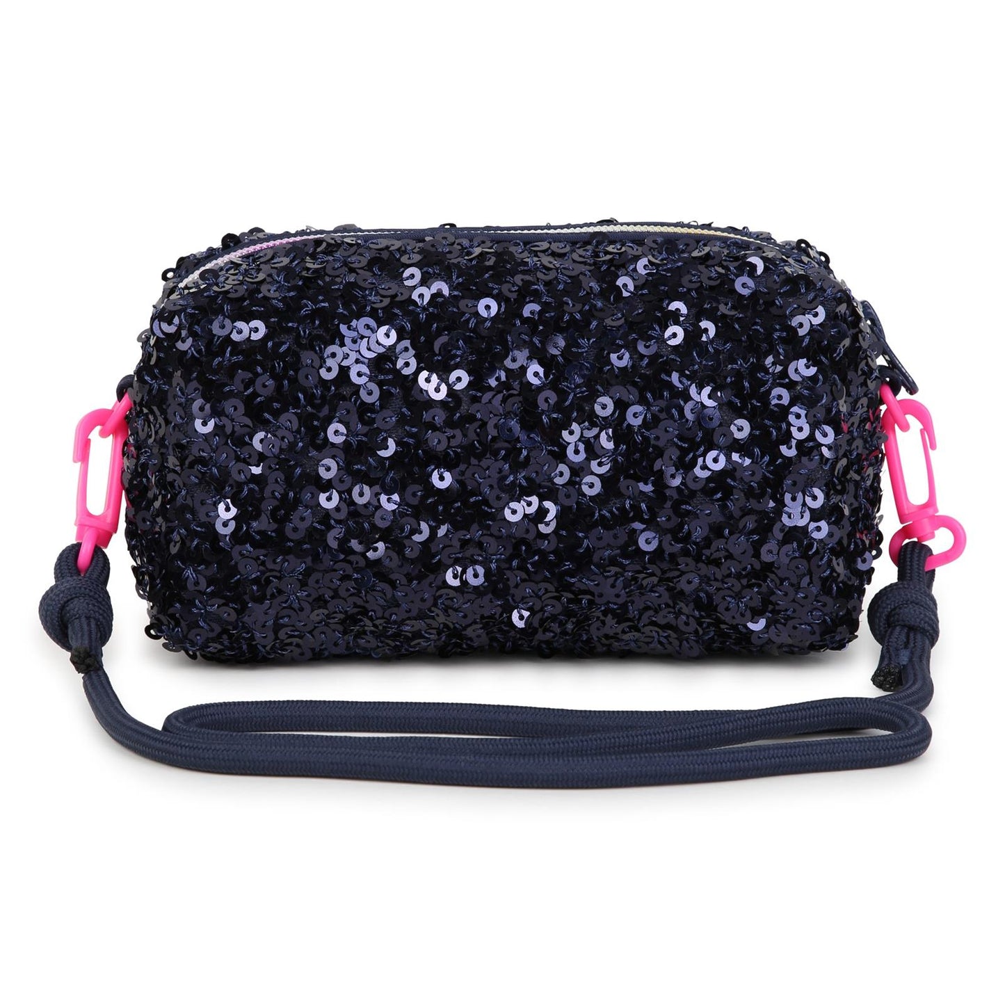 Billieblush - Trousse navy à sequins brillants