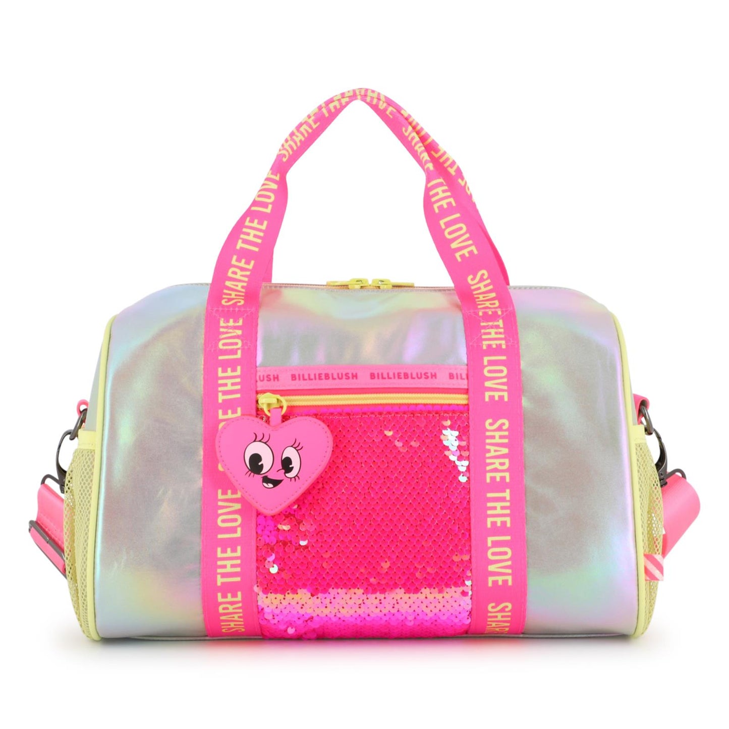 Billieblush - Sac bowling nacré avec sequins & matière brillante