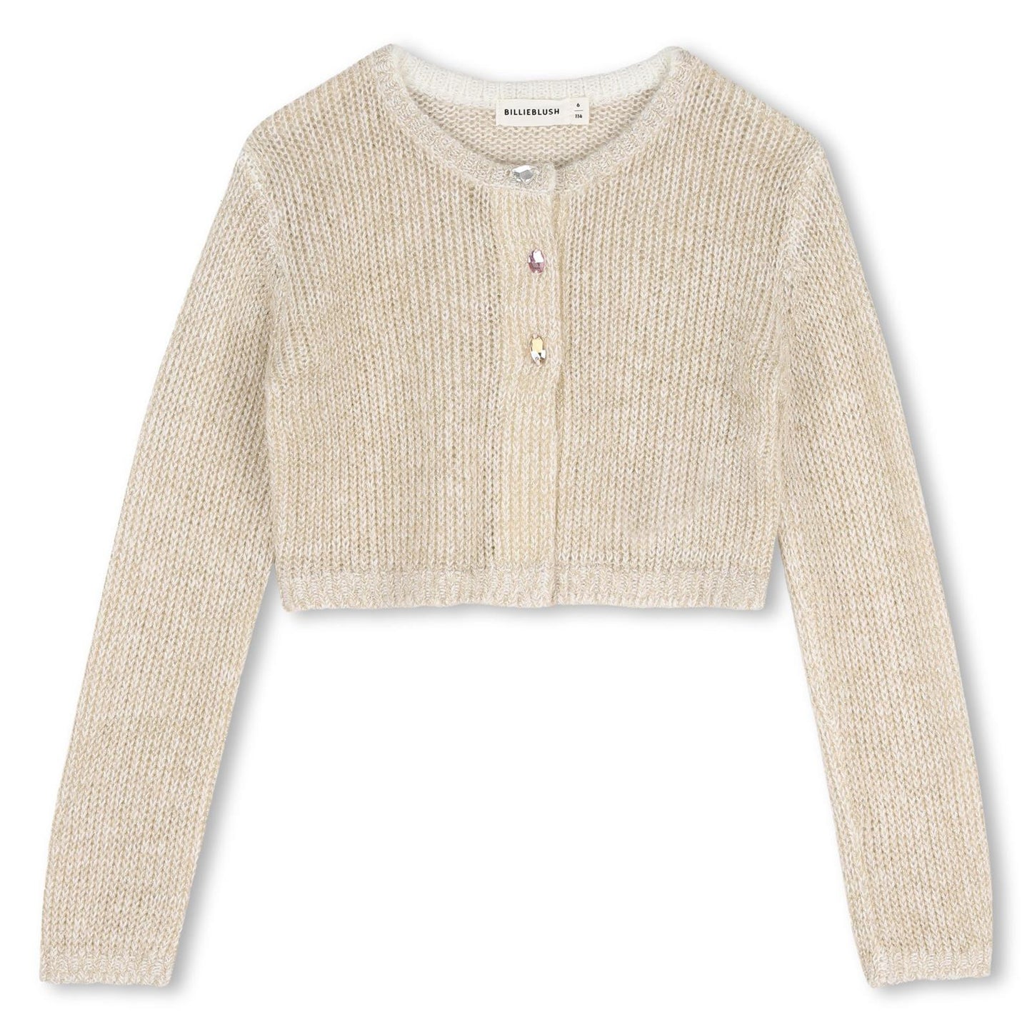 Billieblush - Gilet doré