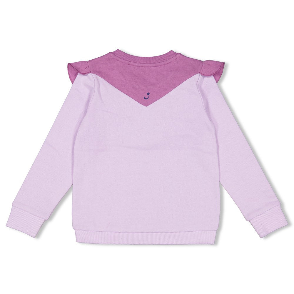 Jubel - Sweat lila avec col Wild Soul