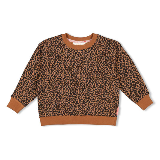 Jubel - Sweat léopard Queen of Hearts