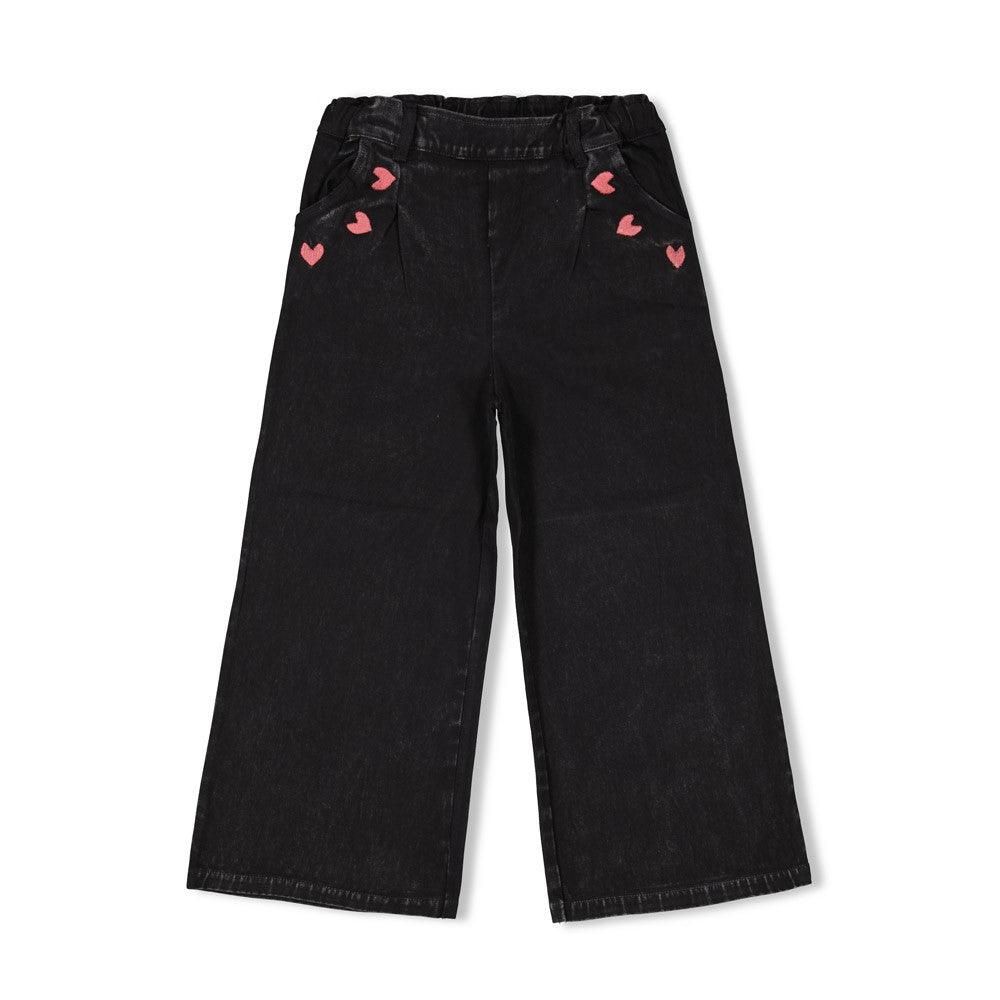 Jubel - Pantalon anthracite Queen of Hearts