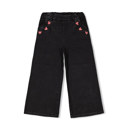Jubel - Pantalon anthracite Queen of Hearts