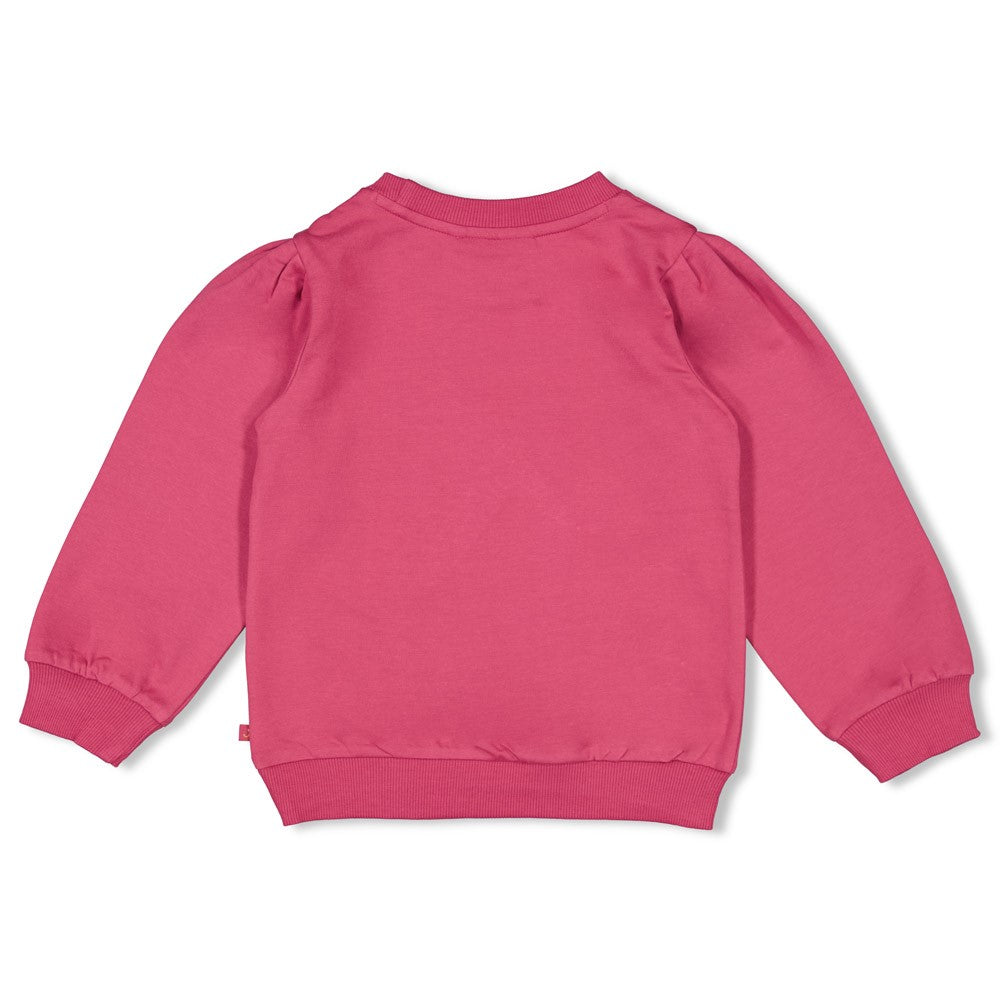Jubel - Sweat framaboise libellule Shine Bright