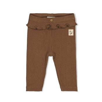Feetje - Legging brun Lucky Bloombird
