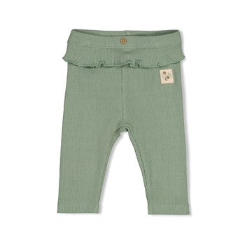 Feetje - Legging jade green Lucky Bloombird