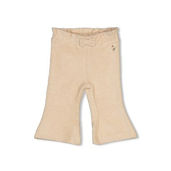 Feetje - Pantalon flare beige Lucky Bloombird