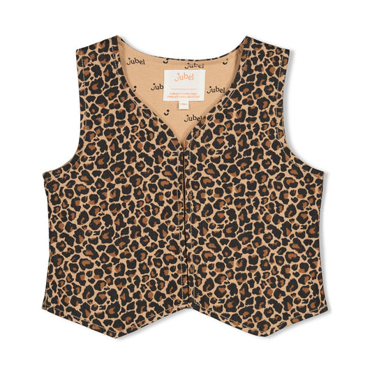 Jubel - City Chic ärmellose Leopardenweste ‼️