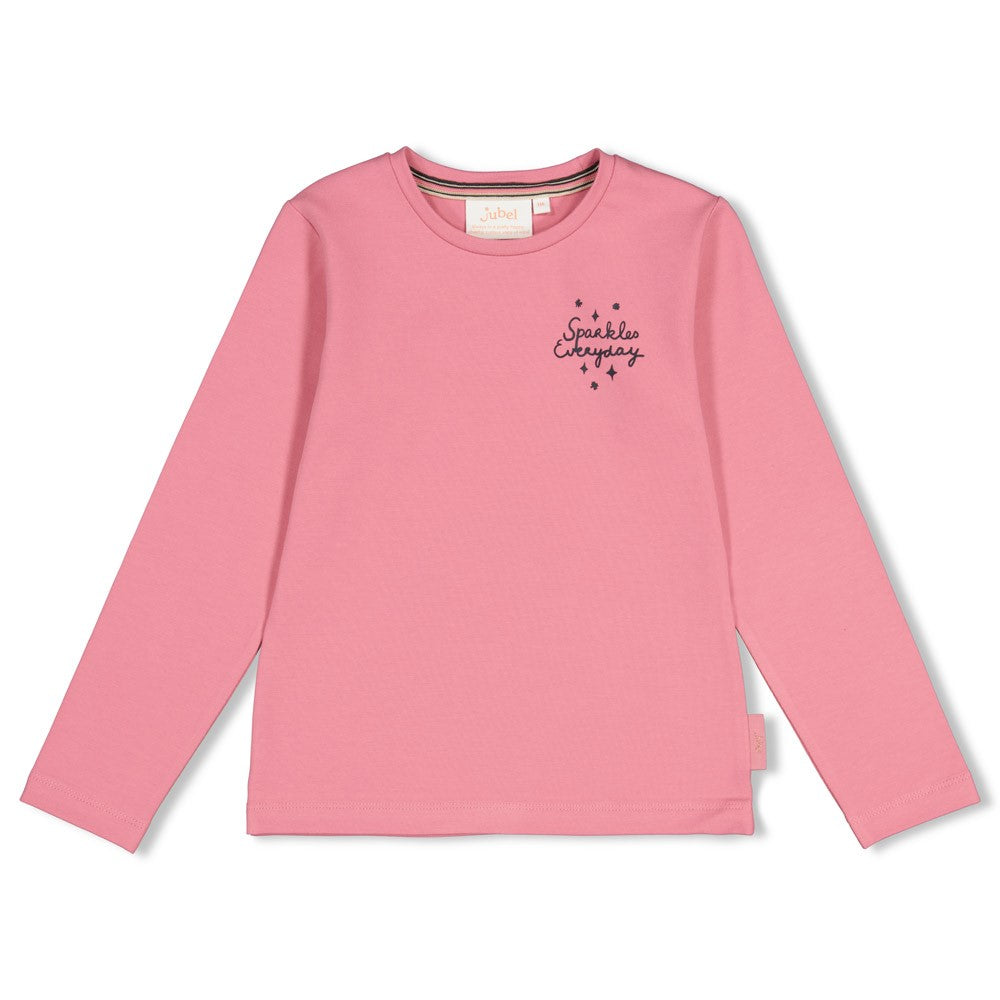 Jubel - T-shirt rose bakprint City Chic
